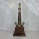 Rare Tuyau D'incendie De Pompier, Buse De Lance, Troph&eacute;e En Bronze Massif, Sans Plaque