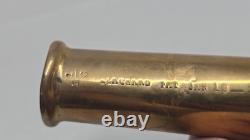 Rarissime Buse à Incendie Pivotante en Laiton de 1915