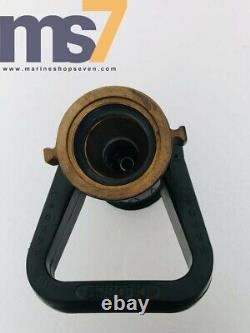 Style Akron 3022 Laiton lutte contre l'incendie à bord du navire Vari-nozzle 95 Gpm 1-1/2 #nouveau