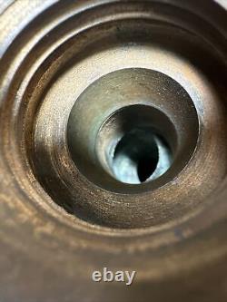 Superbe buse d'incendie en laiton massif ancienne et vintage ALFCO RARE