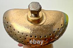 Tête de gicleur de fontaine Bradley Wash en laiton, vintage, hydrant de incendie en métal 9,5 pouces