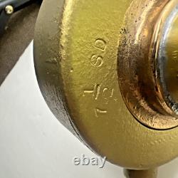 Tête de gicleur de fontaine Bradley Wash en laiton, vintage, hydrant de incendie en métal 9,5 pouces