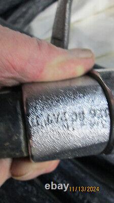 Tuyau d'extincteur de 50' avec buse et raccords 7/8