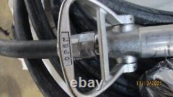 Tuyau d'extincteur de 50' avec buse et raccords 7/8