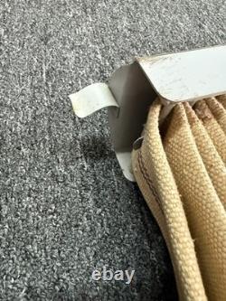 Tuyau d'incendie vintage, Elkhart Brass et armoire murale