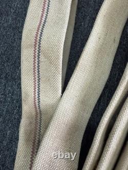 Tuyau d'incendie vintage, Elkhart Brass et armoire murale