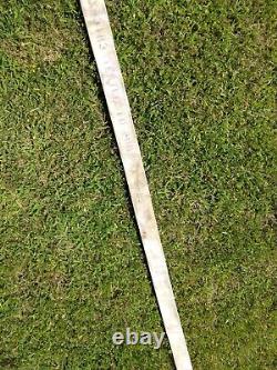 Tuyau d'incendie vintage WD Allen Co. de 75 pieds et buse en laiton