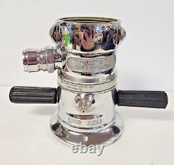 VTG Maison des Pompiers Récupération Buse à Brouillard Hydro Foam HF-350 2.5 de MFG Elkhart en Laiton