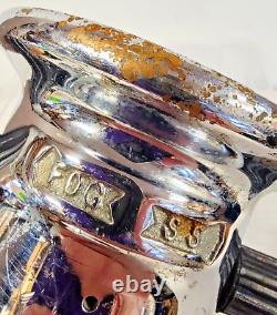 VTG Maison des Pompiers Récupération Buse à Brouillard Hydro Foam HF-350 2.5 de MFG Elkhart en Laiton