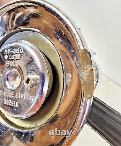 VTG Maison des Pompiers Récupération Buse à Brouillard Hydro Foam HF-350 2.5 de MFG Elkhart en Laiton