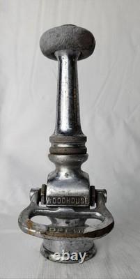 Vanne à tuyau de pompier Woodhouse vintage 9.5 Équipement de lutte contre les incendies