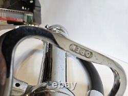 Vanne d'arrêt à double poignée de la lance à incendie Vintage Elkhart Brass CN 138 non testée