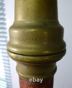 Vanne de Tuyau d'Incendie 31 Callahan Co. en Laiton Vintage