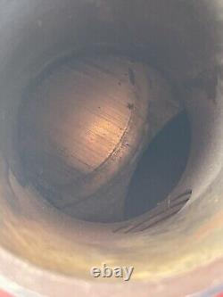 Vanne en laiton de tuyau d'eau de camion de pompier vintage (van Pelt)