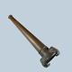 Vanneau De Camion De Pompier En Laiton Antique Vintage 21 Pouces De Long