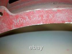 Vieille Paire De W. D. Allen Chicago Hose Racks Fire Hose