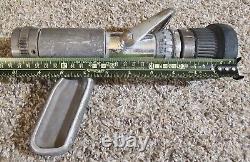 Vintage 1969 Akron Brass TurboJet Lance d'incendie à poignée de pistolet