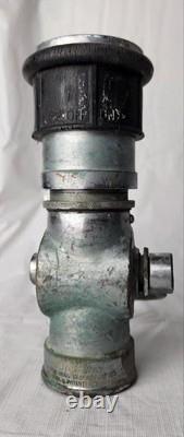 Vintage 8.5 La Buse de Tuyau de Pompier en Laiton Wooster Équipement de Lutte contre les Incendies Vintage 8.5 La Buse de Tuyau de Pompier en Laiton Wooster Équipement de Lutte contre les Incendies