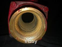 Vintage Akron Brass Ball Valve Lutte Contre L'incendie