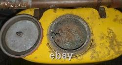Vintage Indian Fire Pump D. B. Smith & Co. Utica Ny Équipement De Pompiers Sac À Dos