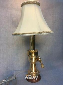 Vintage Morse, Arreter Buse De Feu Transformé En Lampe Sur Mesure