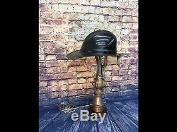 Vintage Nickelé 2 1/2 Po. Mars 1929 Larkin Feu Buse Lampe Sur Mesure