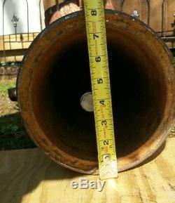 Vintage USA Chattanooga Tennessee Fonte Bouche D'incendie Jardin Statue Sculpture