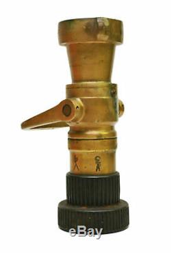 Vintage Wooster Brass Co Vintage Feu Buse W / Ouvert Levier 200, Arreter
