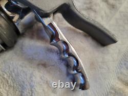 Vintage et RARE ! Buse de pompier Elkhart, 95 GPM, poignée pistolet, 20266 SFL-GT-95, 7lbs