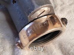 Vintage et RARE ! Buse de pompier Elkhart, 95 GPM, poignée pistolet, 20266 SFL-GT-95, 7lbs Vintage et RARE ! Buse de pompier Elkhart, 95 GPM, poignée pistolet, 20266 SFL-GT-95, 7lbs