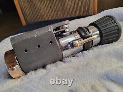 Vintage et RARE ! Buse de pompier Elkhart, 95 GPM, poignée pistolet, 20266 SFL-GT-95, 7lbs