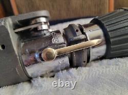 Vintage et RARE ! Buse de pompier Elkhart, 95 GPM, poignée pistolet, 20266 SFL-GT-95, 7lbs