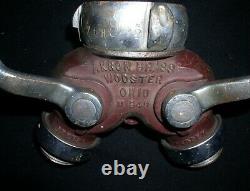 Vtg Akron Brass Wooster, Ohio Fire Hydrant Water Thief Wye Splitter 3 X (2)1.5