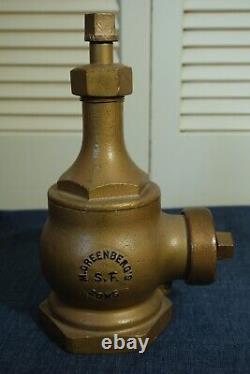 Vtg M. Greenberg's Sons SF Wharf Hydrant de Pompiers du Comté de Los Angeles LA Co FD Dept