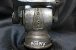 Vtg Shut Off Valve Pour Tuyau D'incendie Buse Akron Brass 1964 Seagrave Firetruck