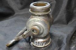 Vtg Shut Off Valve Pour Tuyau D'incendie Buse Akron Brass 1964 Seagrave Firetruck